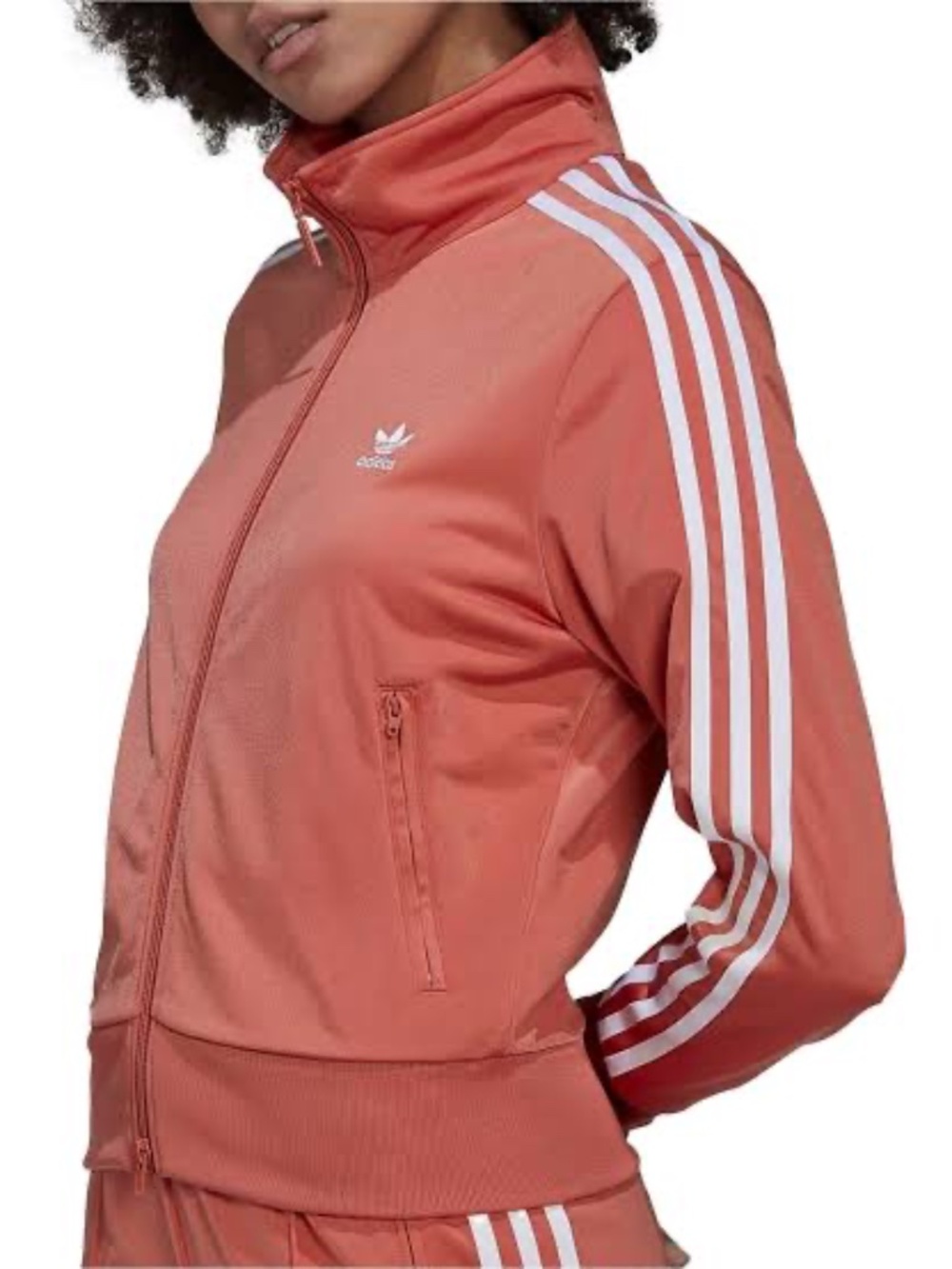 NWT Adidas Originals Women’s Firebird Track Jacket - Magic Earth / Rust Large